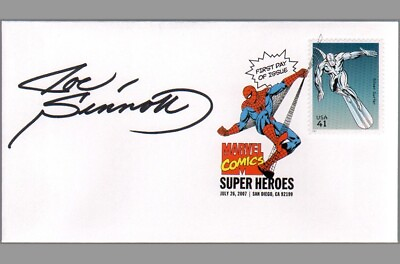 #ad Joe Sinnott SIGNED Silver Surfer Marvel Comic Super Heroes USPS FDI Art Stamp $59.99