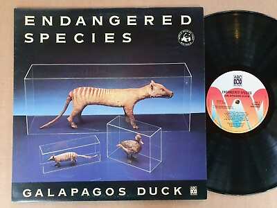 #ad ENDANGERED SPECIES Galapagos Duck RARE OZ Jazz Gatefold Oz Press AU $49.99