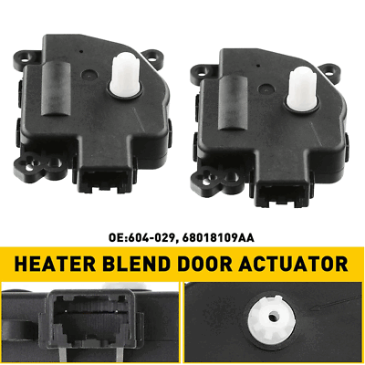 #ad 2X HVAC AC Heater Blend Door Actuator 68018109AA For 2012 2014 Chrysler 200 $25.99