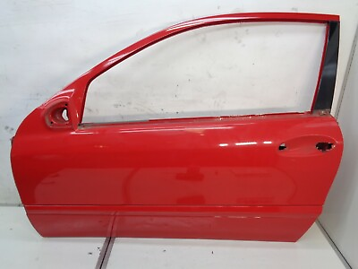 #ad 02 05 Mercedes C230 W203 Coupe Front Left Exterior Door Shell Red OEM DK910334 $225.00
