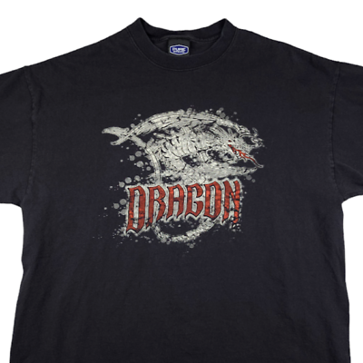 #ad Vintage Polaris Racing Dragon T Shirt Mens Size XL Y2K Snowmobile Sports $41.99