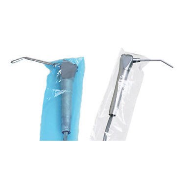 #ad 5000 pcs Dental Air Water Syringe HVE Sleeves Color Blue 10 boxes $59.30
