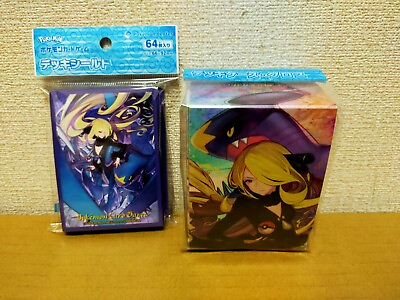 #ad Pokemon Card Game Cynthia amp; Garchomp Deck Case Sleeve Set Supply Pokemon Center $47.90