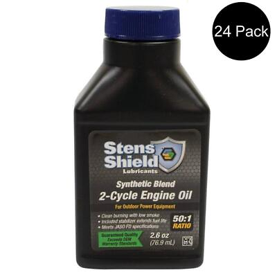 #ad 24 2 Cycle Engine Oil 50:1 Full Synthetic 24 2.6 oz. bottles $50.99