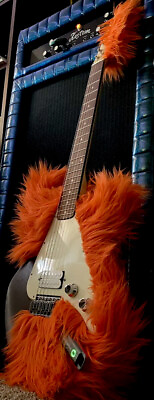 #ad URBANETE “Animal” Spinning Electric Guitar Fender Stratocaster Style Muppet Fur $400.00