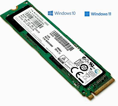 #ad M.2 NVMe SSD 128GB 256GB 512GB Single Notch with Windows Installed 10 11 $31.55