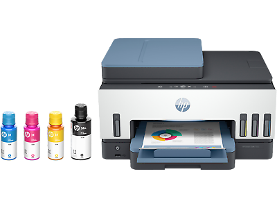 #ad HP Smart Tank 7602e All in One InkJet Printer Color Mobile Print Copy Scan $349.99