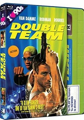 #ad Double Team Retro VHS Packaging New Blu ray $12.48