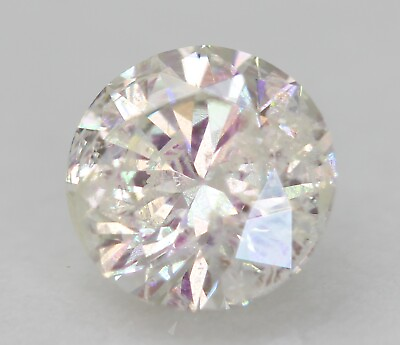 #ad Certified 0.51 Carat E SI2 Round Brilliant Natural Enhanced Loose Diamond 5.12mm $271.99
