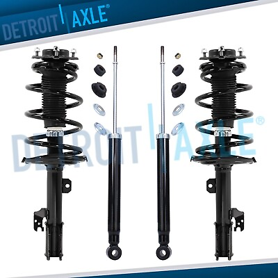 #ad Front Struts w Coil Spring Rear Shocks Absorbers Kit for 2011 2014 Toyota Sienna $187.51