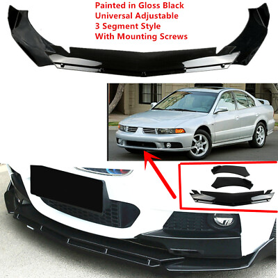 #ad Add on Universal Fit For Mitsubishi Galant 2002 2003 Front Underbody Lip Spoiler $55.99