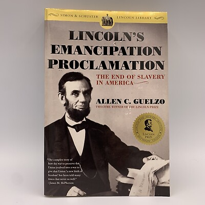#ad New Lincoln#x27;s Emancipation Proclamation: The End of Slavery in America Book $13.87
