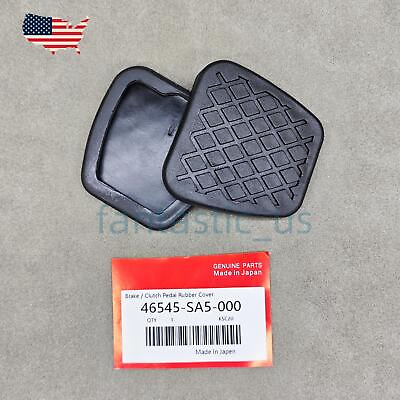 #ad OEM 2X Brake Clutch Pedal Rubber Cover Pads fits Honda Civic Accord Acura $12.99
