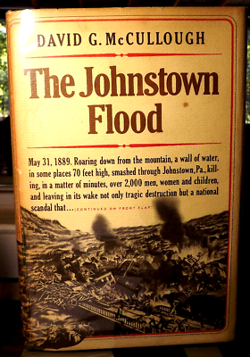 #ad The Johnstown Flood by David McCullough 1968 HC.DJ. Signed 1st Day Issue Envl $299.89
