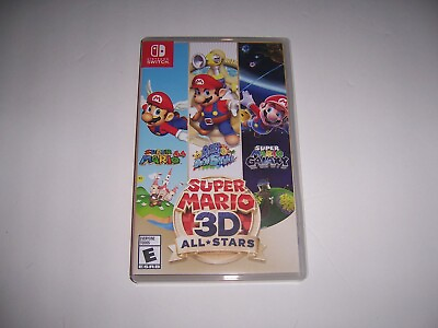 #ad AUTHENTIC Replacement Case Box Nintendo Switch Super Mario 3D All Stars $19.99