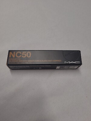 #ad MAC Studio Fix 24 HR Smooth Wear Concealer NC50 0.24 Ounces Authentic New Box $14.50
