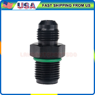 #ad 6AN 6AN Male Flare to 5 8quot; 18 Inverted Flare Power Steering Adapter Fitting $9.49