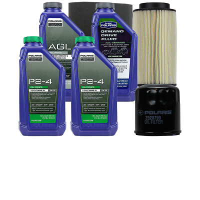 #ad Polaris Oil Fluid Change Kit Air Filter 1999 Ranger 500 6x6 2520799 PS 4 $123.94