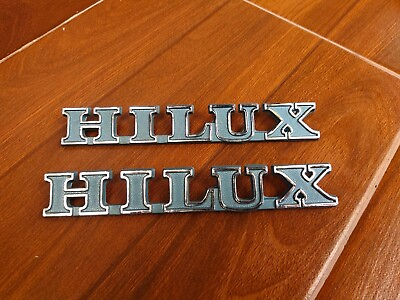 #ad HILUX Front Fender Side Emblem Badge Fit TOYOTA RN20 RN25 Pickup Brand Newx1Pair $28.98