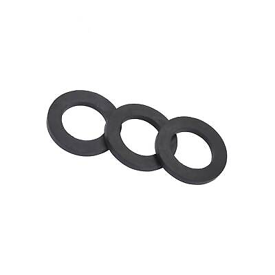 #ad 1 Inch 12Pcs Washer Rubber O Black Sealing Gasket Shower Faucet Water CAD $7.81