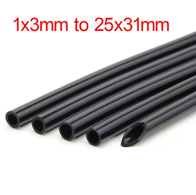 #ad Black Silicone Hose Tube Tubing 3 to 31mm Outer Diameter 1 25mm Inner Diameter $57.12