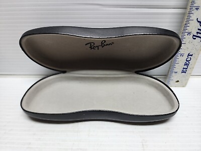 #ad Vintage Ray Ban Sunglasses Hard Case Clean Inside Leather Outside 2 Available $40.00