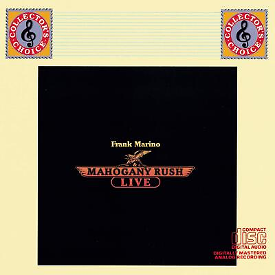 #ad Frank Marino Frank Marino amp; Mahogany Rush Live CD NEW GBP 15.13