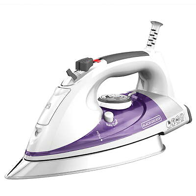 #ad BLACKDECKER Professional Steam Iron with Stainless Steel Soleplate $24.28