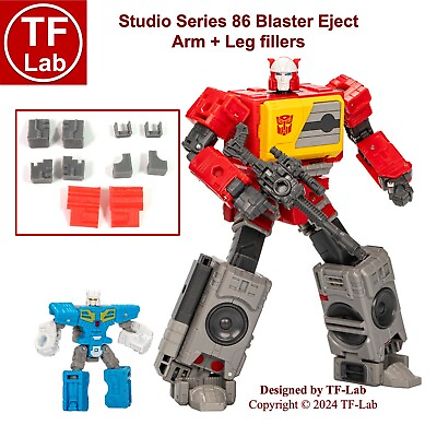 #ad Upgrade Kit Transformers Studio Series 86 Blaster Arm Leg Fillers Fillets TF Lab $11.99