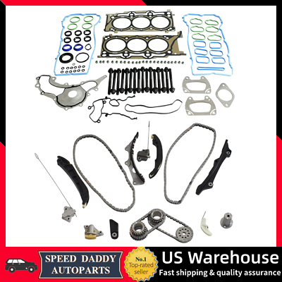 #ad Timing Chain Head Gaskets Bolts Kit for 11 15 Jeep Grand Wrangler Dodge Ram 3.6L $179.98