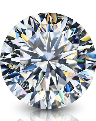#ad White Diamond Round Cut 4.00 Ct Lab VVS1 D Grade Loose Gemstone $285.00
