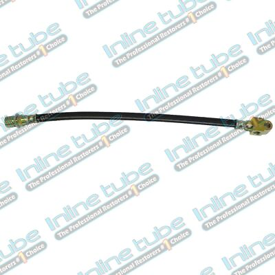#ad 1968 74 Gm Rear Rubber Brake Hose With Tee $16.00