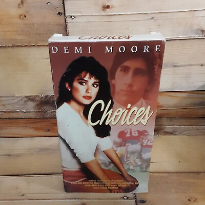 #ad Choices VHS VCR Tape Used Demi Moore $7.85