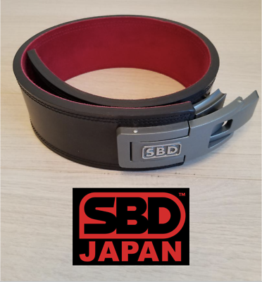 #ad Power Belt Lifting SBD Size XS 4XL Black Leather T13mm Japan Buckle Lever New $440.00