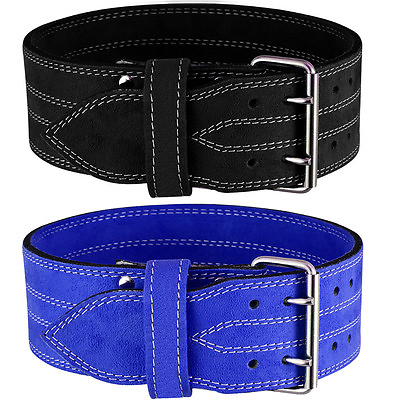 #ad BILLZAN Nubuck Leather Weight Lifting Power Lifting Belt Back Support GYM Colors $33.75