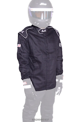 #ad Fits Jacket Black XX Large SFI 1 FR Cotton 200400107 $119.31