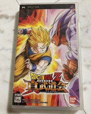 #ad PSP USED PlayStation Portable Dragon Ball Z Shin Budokai Japanese Tested Genuine $19.99