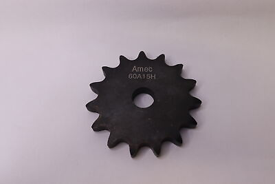 #ad Amec Roller Chain Sprocket 15 Tooth 3.980quot;OD x 3 4quot; Stock Bore $7.91