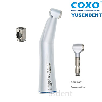 #ad COXO YUSENDENT Dental Inner Water 1:1 Low Speed Contra Angle Handpiece CX235 1B $63.99