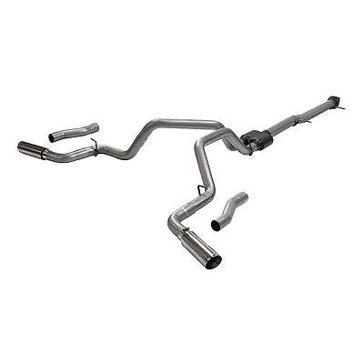 #ad Flowmaster Outlaw Series Cat Back Exhaust System For 20 24 GM 2500HD 3500HD Gas $850.95