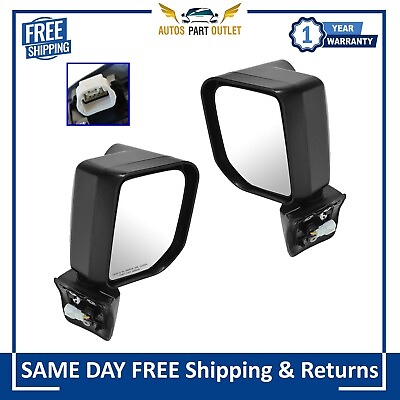 #ad New Mirror Power Signal Left Right Side Pair For 08 14 Toyota FJ Cruiser $159.90