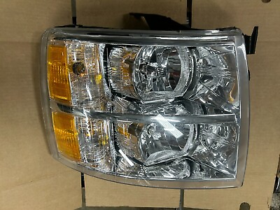 #ad OEM 07 13 GMC Sierra Headlamp RIGHT FRONT Used Good Condition $94.99
