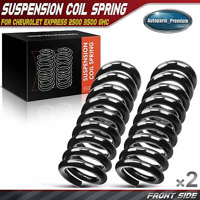 #ad 2x Front Coil Spring for Chevy Express 2500 3500 GMC Savana 2500 3500 2003 2016 $164.99
