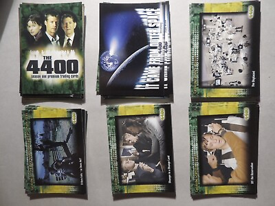 #ad 4400 TV SERIES ONE SET OF 72 INKWORKS 2006 NON SPORT TRADING CARDS $29.99