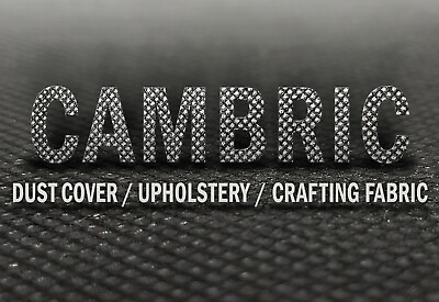 #ad CAMBRIC Mesh Dust Cover Furniture DIY Repair Upholstery 40quot;Wide Sold By The Yard $5.49