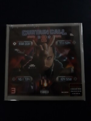 #ad Eminem Curtain Call 2 2022 Gatefold 2LP LtdEd Colored Vinyl Bonus Tracks New $49.95