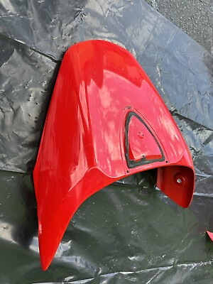 #ad Genuine OEM 2009 2012 Ducati Monster 696 796 Rear Seat Cover 59530981A Red $75.00