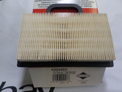 #ad Genuine Briggs amp; Stratton OEM air filter 499486S fast shipping seller $13.95
