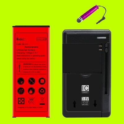 #ad 7220mAh Battery Multi Function Charger Stylus for Samsung Galaxy Note 4 SM N910T $36.38