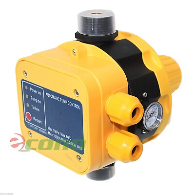 #ad Automatic Water Pump Pressure Controller Electronic Pressure Switch.145PSI $49.99